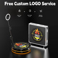 ChackTok EU USA Fast Shipping Selfie 360 Photo Booth Rotating Machine Photobooth 360 Video Photo Booth Shell for Events Parties