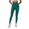 Women's Seamless Quick-Dry High-Waisted Fitness Sportswear Breathable Peach-Shaped Butt Long Pants with Lightweight Elasticity