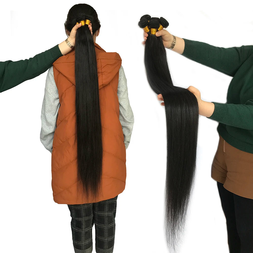 Wholesale Double Drawn Bone Straight Human Hair Manufacturers in China 100% Cuticle Aligned Raw Brazilian Hair Bulk Unprocessed