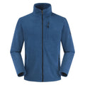 Winter New Thickened Fleece Men's Stand Collar Silver fox Velvet Coat Windproof and Warm Outdoor Jacket