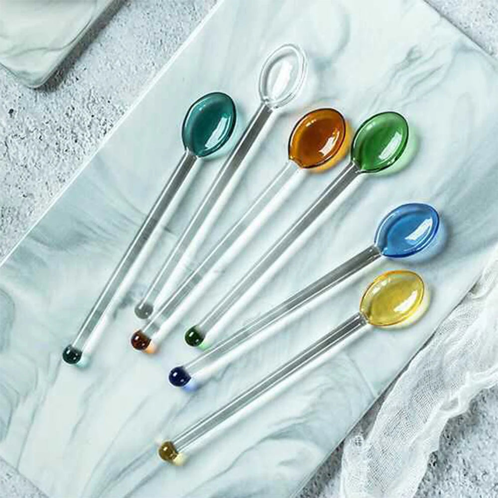 Colored Eco-Friendly Tea Milk Coffee Spoon