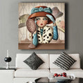 Ever Moment Diamond Art Painting Cross-stitch Drawing Sets Cartoon Lady Mosaic Picture Kids Crafts Beadwork Room Decor 3F2639