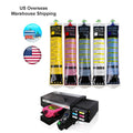 Xcellent GTX Pigment for Pouch for GTX 422/423/424/GTX Pro 600 Printers Digital Printing CMYK+White 700ml