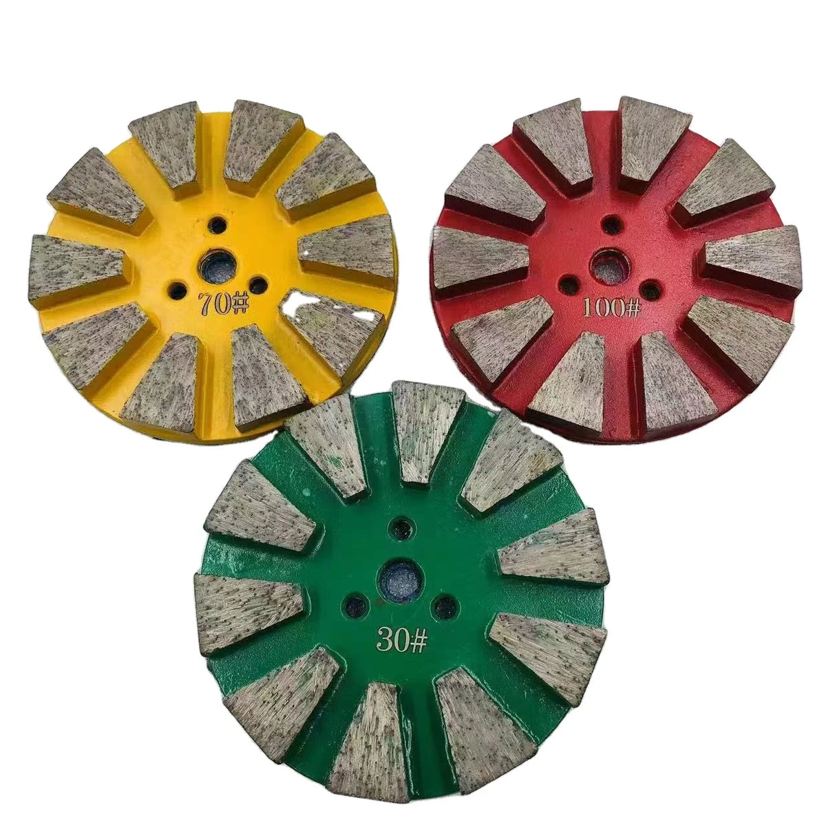 China Factory 3 Inch sharp Type Metal Bond Diamond Floor Grinding Discs for Concrete Floor