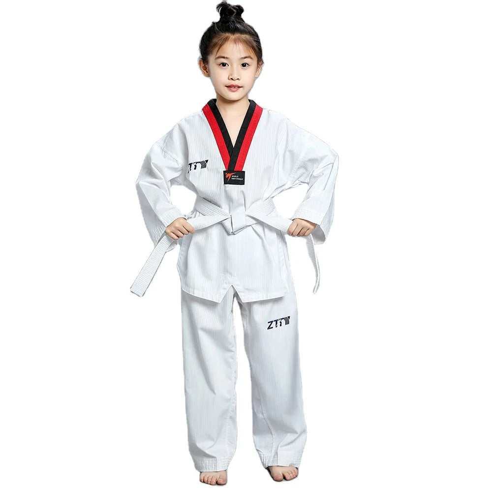 Custom Cheap WTF Dobok Taekwondo Fighter Uniform