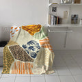 New Fashion Digital 3D Leopard Print Fleece Blanket Custom Photo Printed Winter Flannel Blanket