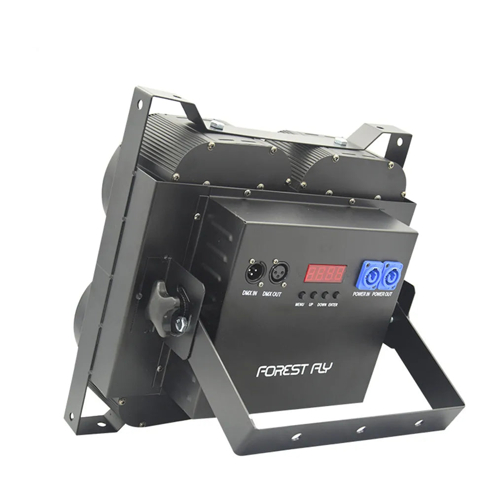 High Intensity Dual Lens 2/6/12 Channel 4 Eyes Led Dj 4*100W Cob Blinder Lighting