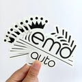 Custom Die Cut Logo Stickers Cheap Waterproof Vinyl Paper Printing Packaging Labels Adhesive Sticker Type