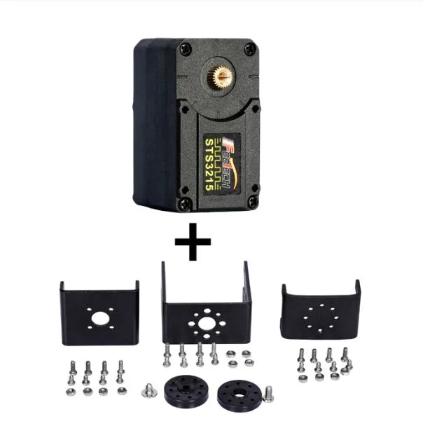 Feetech STS3215 Metal Digital BUS Robotik 360 TTL Servo 55g 195kg 6V-7.4V SO-ARM100 Robotic Arm Motors for Gimbal Motors