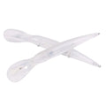 Wholesale 165mm 21g Unpainted Minnow Lure Blank Hard Bass Fishing Bait Made of Metal and ABS for River Lake Stream Fishing