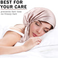 100% Mulberry Silk Bonnet Adjustable Hair Wrap Night Sleep Cap for Sleeping Woven Eco-Friendly Quick-Dry Cap