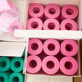 Sensitive Skin Silicone Gel Lash Tape Pink White Purple Green Blue Lash Tape Wholesale Eyelash Extensions Anti Allergy Lash Tape