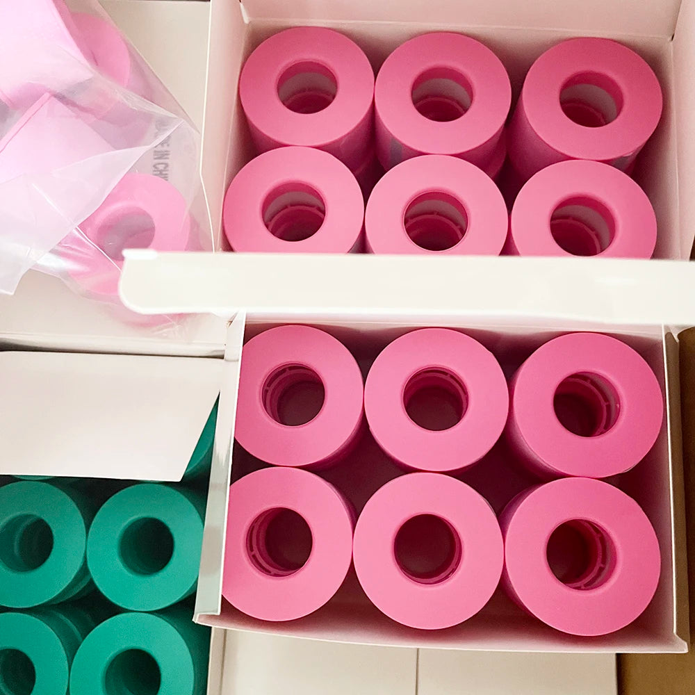 Sensitive Skin Silicone Gel Lash Tape Pink White Purple Green Blue Lash Tape Wholesale Eyelash Extensions Anti Allergy Lash Tape