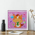 DIY 5D Diamond Painting for Kids Cartoon Crystal Diamond Painting Donkey Home Decoration Wall Art Diamond Art
