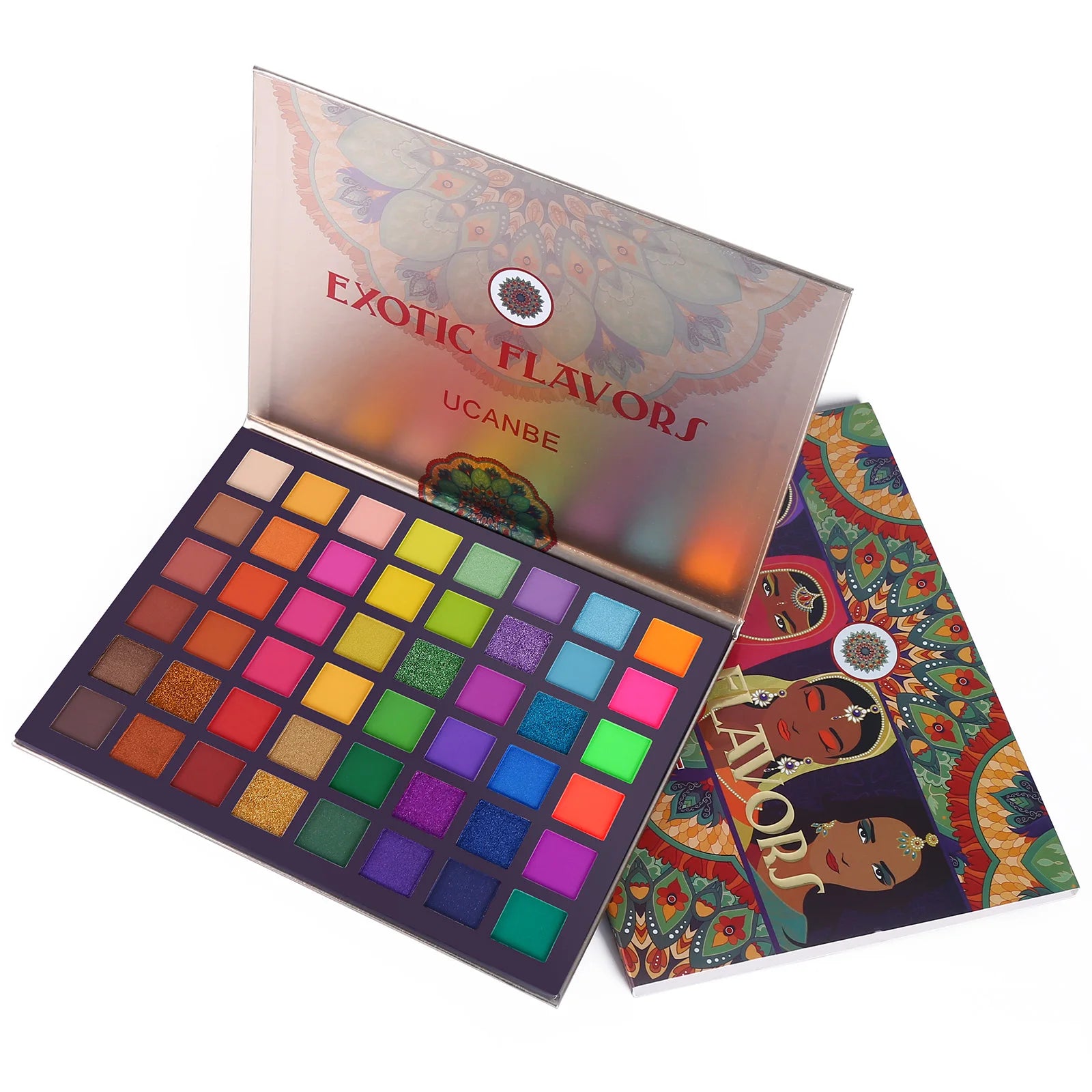 UCANBE Eye Shadow Palette Custom Cosmeticos 48 Color Paletas De Maquillaje Vegan Mekup Cosmetic Makeup Eyeshadow Palette