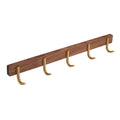Daili Hot Sale Wall Mounted Coat Rack with Wooden Display Metal Door Hanger for Clothing for Bathroom Use