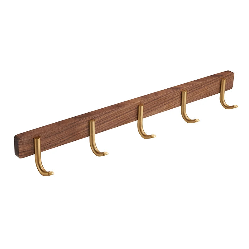Daili Hot Sale Wall Mounted Coat Rack with Wooden Display Metal Door Hanger for Clothing for Bathroom Use
