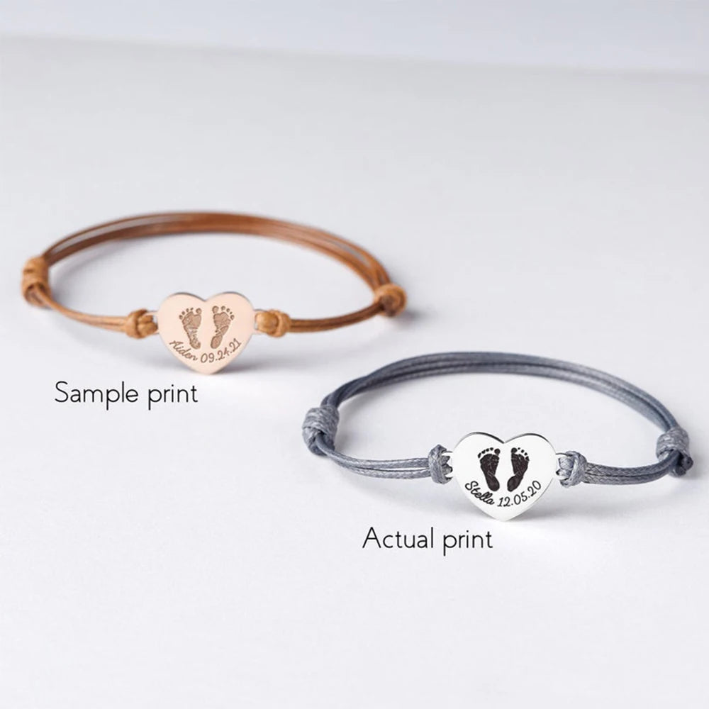 Engraving Personalized ID logo Heart Charm Bracelet Stainless Steel Silver Rose Gold 18k Gold Stamping Blank Heart Bracelets