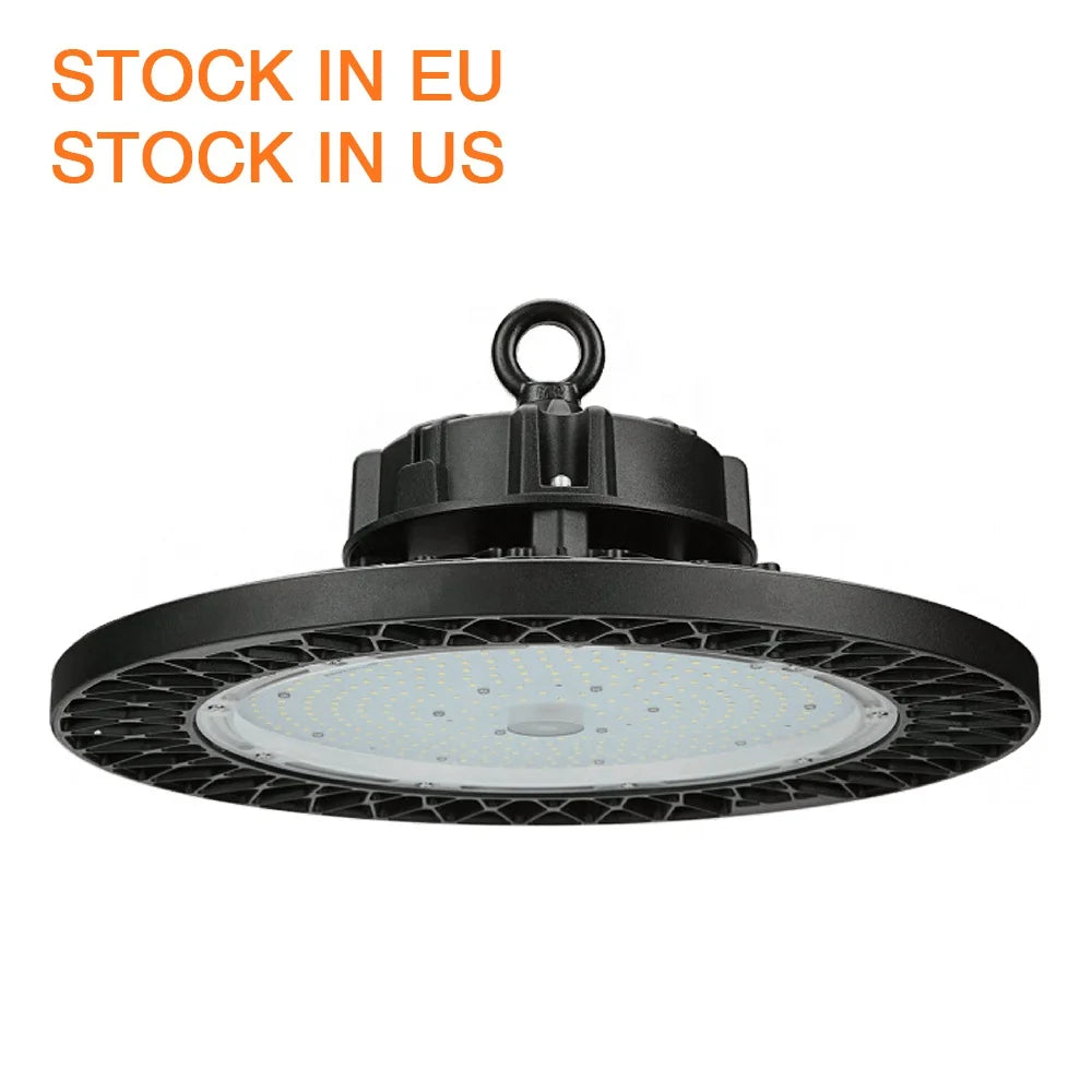 Ip65 Dome Industrial Wifi Ble Smart Dimmable Motion Sensor Dali Smd Led High Bay Lamp Light Fixture