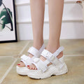 BUSY GIRL AL5327 Light Weight Platform Shoes Women Wedge Shoes Wedge Heel Platform Sandals