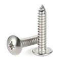 M3 M3.5 M4 M4.2 M4.8 M5 M6 #6 #8 #10 Stainless Steel Round Head Wood Self Tapping Mushroom Head Phillips Truss Head Screws