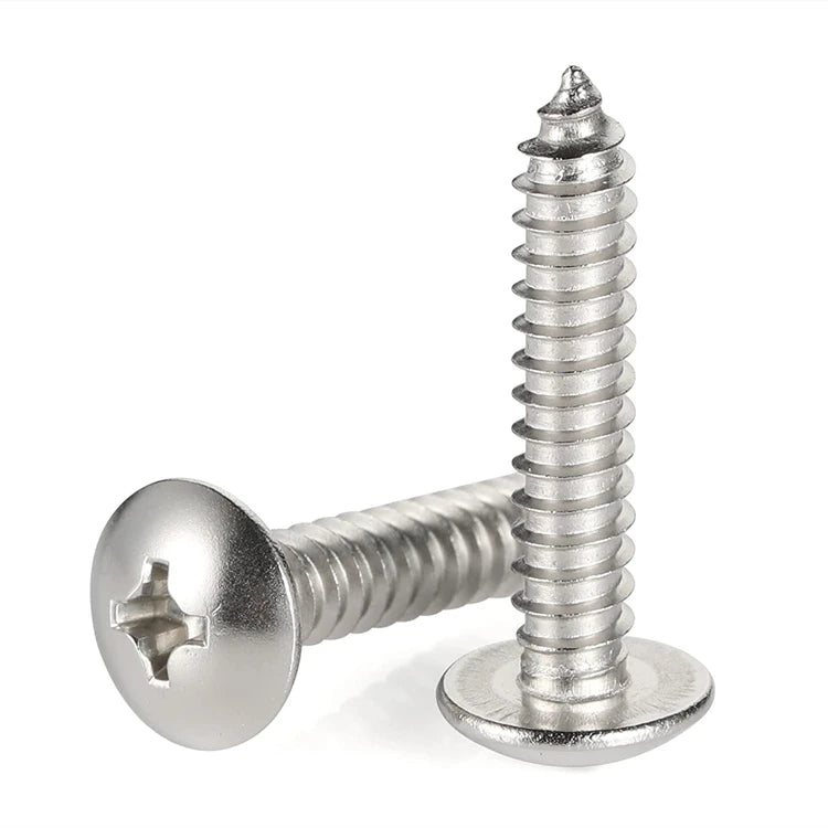 M3 M3.5 M4 M4.2 M4.8 M5 M6 #6 #8 #10 Stainless Steel Round Head Wood Self Tapping Mushroom Head Phillips Truss Head Screws