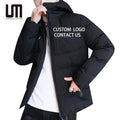 Liu Ming Good Quality Wholesale Fashion Men Casual Thick Warm Hoodie Plus Size Jacket Coats