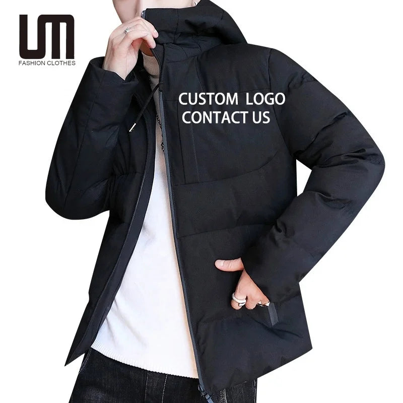 Liu Ming Good Quality Wholesale Fashion Men Casual Thick Warm Hoodie Plus Size Jacket Coats