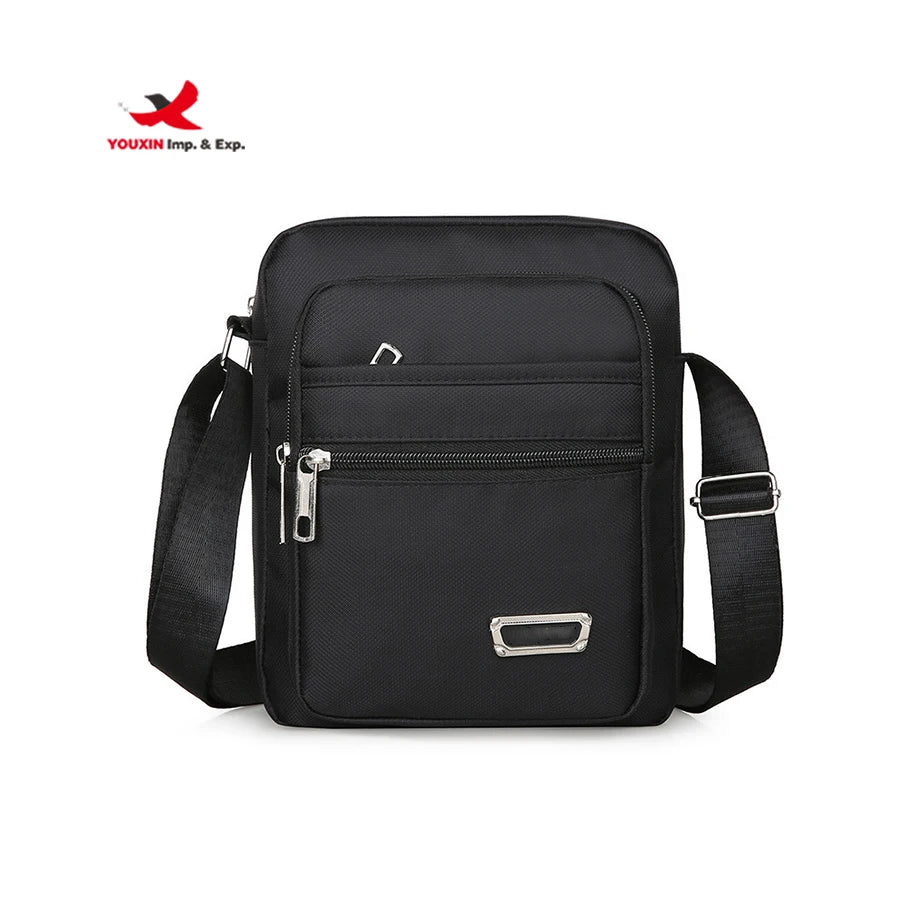 New Style Outdoor Messenger Bag Waterproof 6 Zippers Large Capacity Shoulder Bags for Men