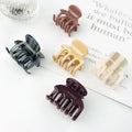 Custom French Handmade Acetate Hair Claws Trendy Elegant Women Small Claw Hair Clips Luxury Exquisite Hair Claws Customize Logo