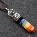 2026 Polished Crystal Crafts Wholesale natural quartz crystals healing stones 7 chakra reiki point pendulum for gift Jewelry