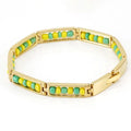 Wholesale 18K Gold Plated Stainless Steel Bracelet Siete Potencias Africanas Seven African Power Santeria Bracelet