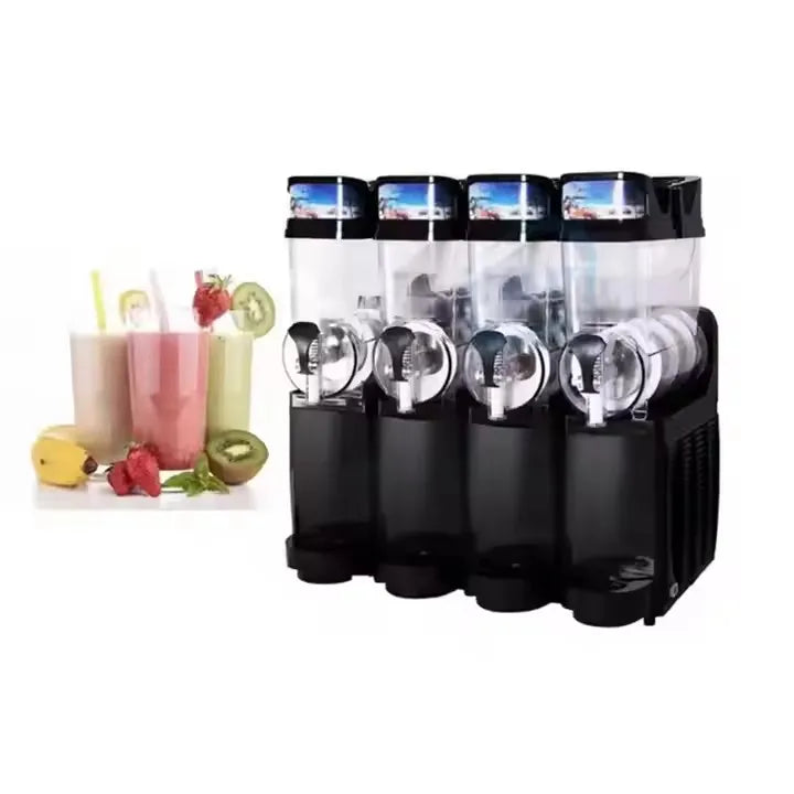 Automatic Commercial Frozen Drink Slushy Machine Juice 3 Bowl Smoothie Machine Industrial Ice Frozen Granite Slush Machine