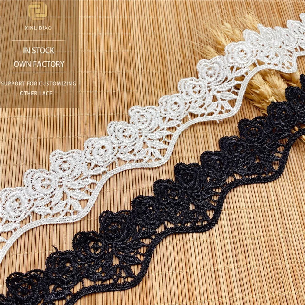 Lace Decoration Clothing Accessories Home Love Children's Polyester Embroidery for Shoes and Bags