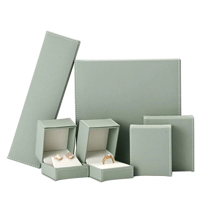 One Top Customization High-end Jewelry Ring Box Leather Jewelry Box Jewelry Package