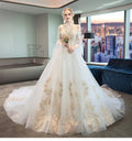 One-shoulder Master Wedding Dress 2023 New Bride French Style Was Thin and Long Tailing Dream Luxury Starry Female Super Fairy