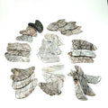 DIY Wholesale Price Natural Stone Scraper Chinese Gua Sha Tools Picasso Jasper Jade Guasha Board