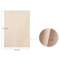 China Supplier Wholesale Price 1mm 2mm 3mm 4mm 5mm  Balsa Wood Sheets for RC Airplane Glider Kits Model