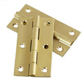 HM1170 Wooden Boxes Brass Hinge Solid Brass Hinges for Wooden Jewelry Boxes - Antique Finish Hardware