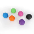 LXYMR-05A Wholesale Small Deep Tissue Mini Yoga Spiky Ball Semi-foaming Rubber Massage Ball Fitness Ball