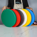 ZSPE Round Pizza Bread Cheese Meat Fruit Vegetable Polyethylene HDPE Cutting Kitchen Board Plastic Chopping Boards