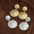 TongLing European Vintage Unique Luxurious Dangle Earring Exaggerated Geometric Drop Earring for Party Wearing