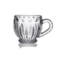 Hot Selling 8oz Restaurant Turkish Coffee Cups Custom Brand Pattern Glass Drinkware for Juice Wholesale Price