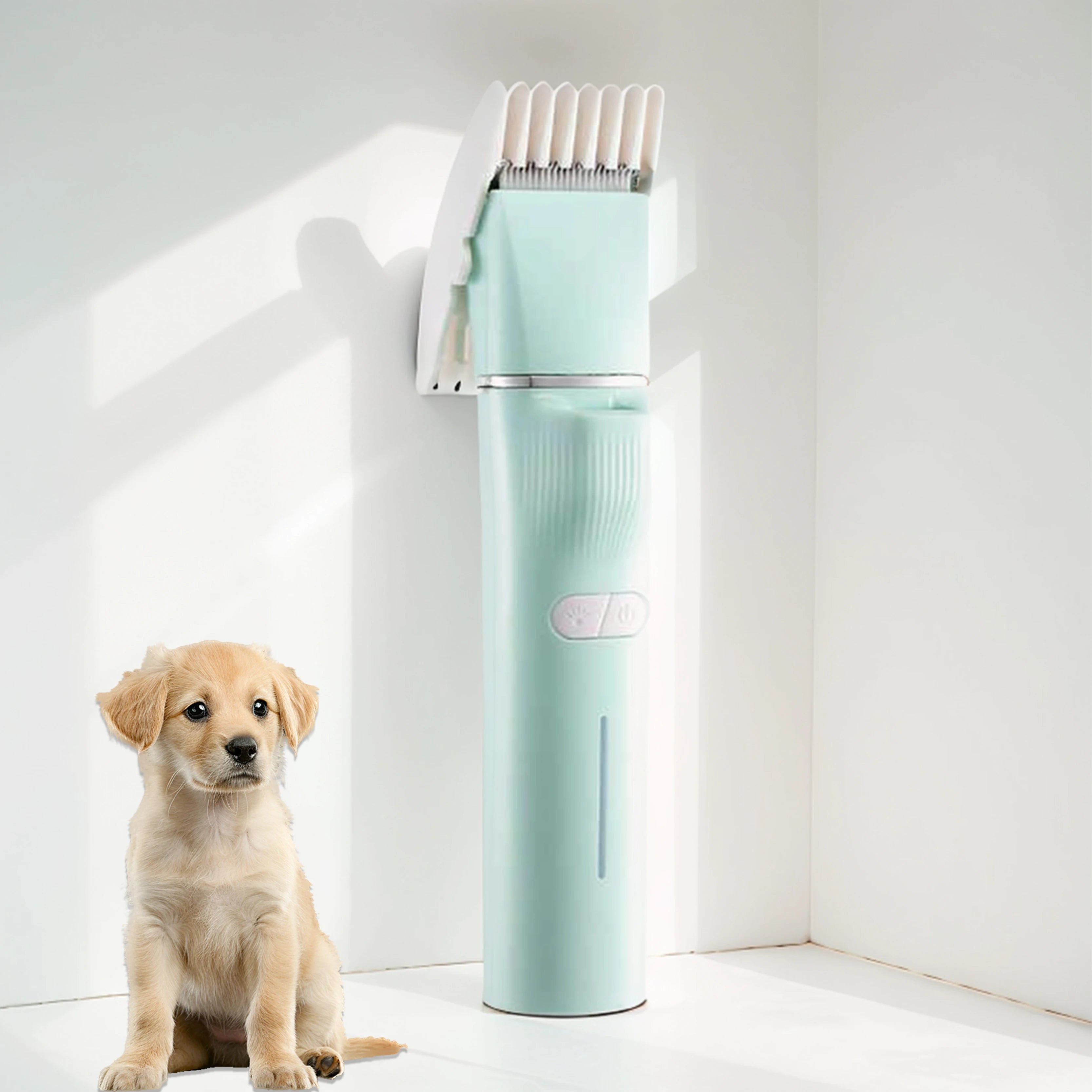 6 in 1 Smart Rechargeable ABS Ceramic Electric Pet Grooming Hair Shaver & Trimmer for Reptiles Animal Grooming Tools