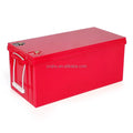 QHY 12v 24v 48v 200ah 400ah 280ah Lifepo4 Battery Shell Plastic Prismatic Empty Battery Case Lithium Ion Battery Box Model 12v