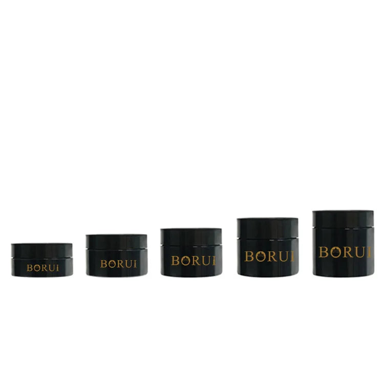 30ml 50ml 100ml 200ml 500ml Customized Color Cosmetic Packaging PET Plastic Cream Jars Plastic Lids for Lipstick False Eyelashes