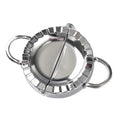 304 Stainless Steel Manual Dumpling Maker Kitchen Tool with Lazy Must Empanada Press Mold for Wrappers Metal Kitchen Tool