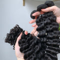 Unprocessed Raw Chinese Hair Distributors Chinese Original Human Hair Cuticle Aligned Remy Clip-in Bundles 100g for Black Women