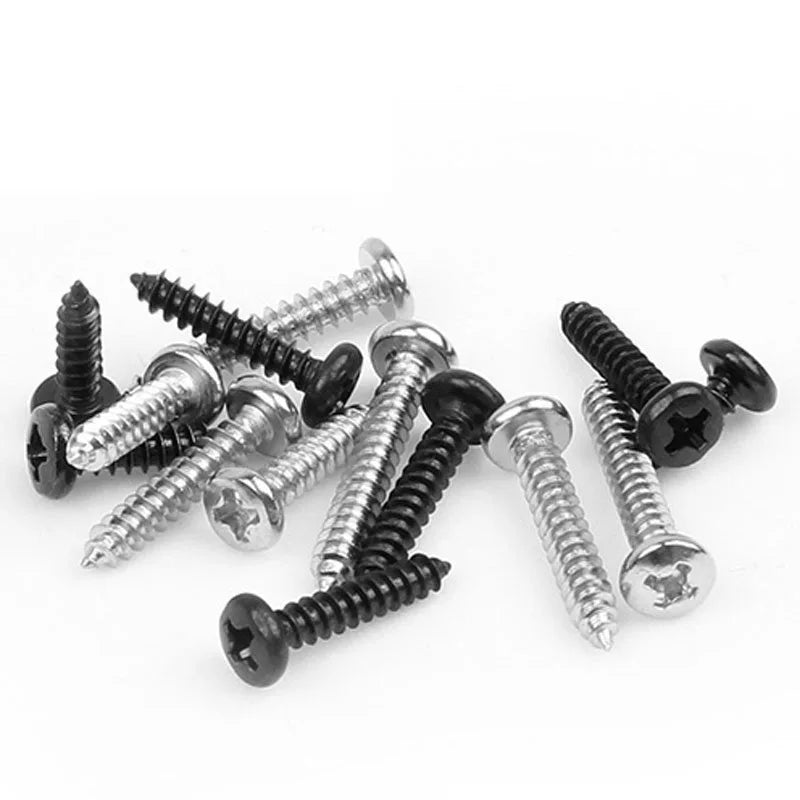 Dongji Plain Screw Self Tapping Bed Furniture Pan Head Stainless Steel 304 Self Tapping Screws Dropping Shopping Screw