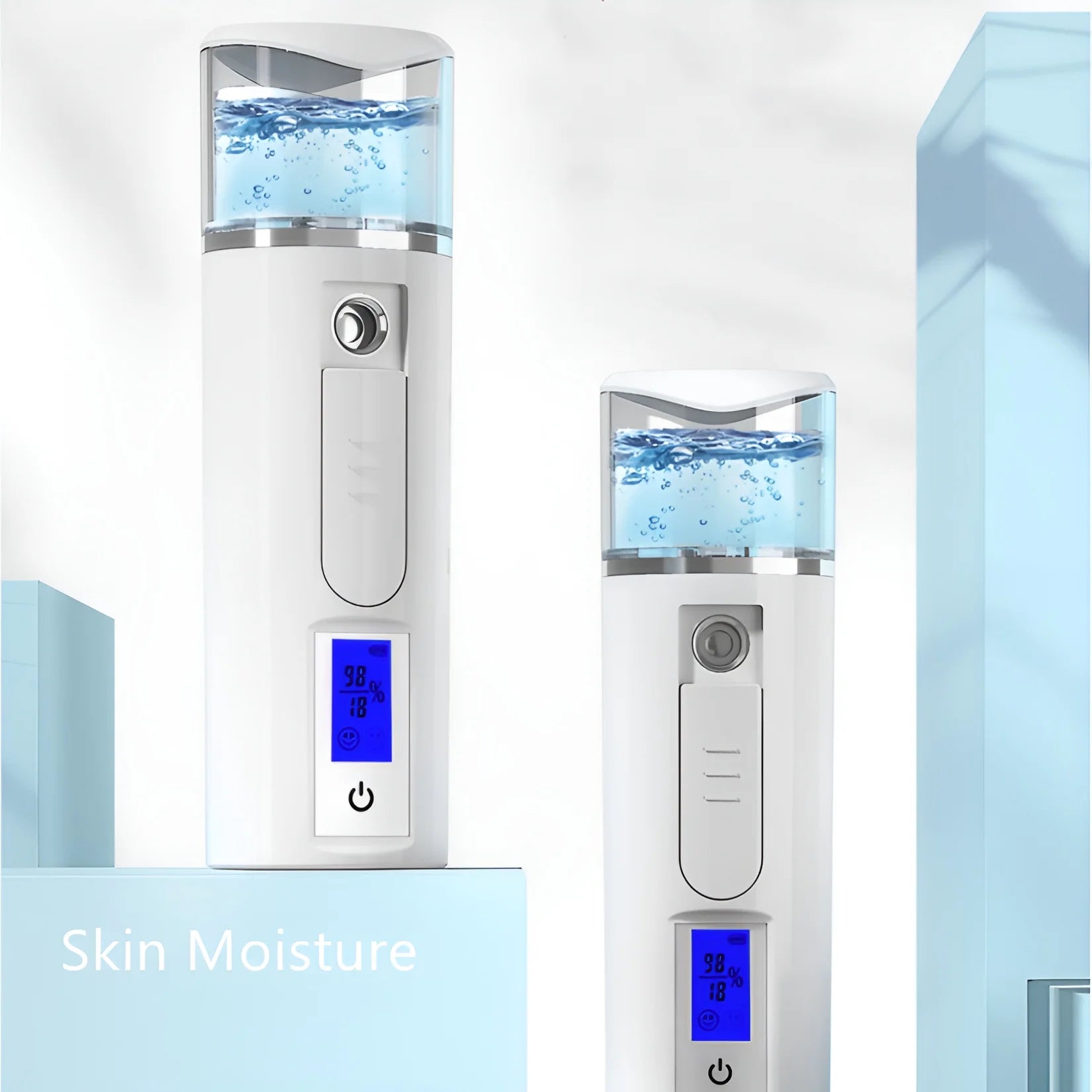 Portable Custom Logo Lash Eyelash Extension Handy Facial Nano Mist Sprayer Facial Steamer